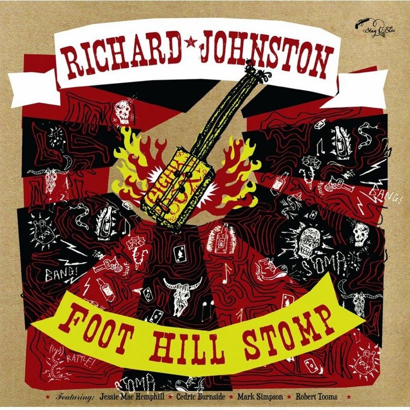 RICHARD JOHNSTON - Foot hill stomp CD