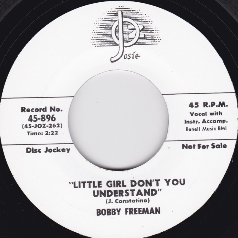 BOBBY FREEMAN - Little girl don´t you understand 7