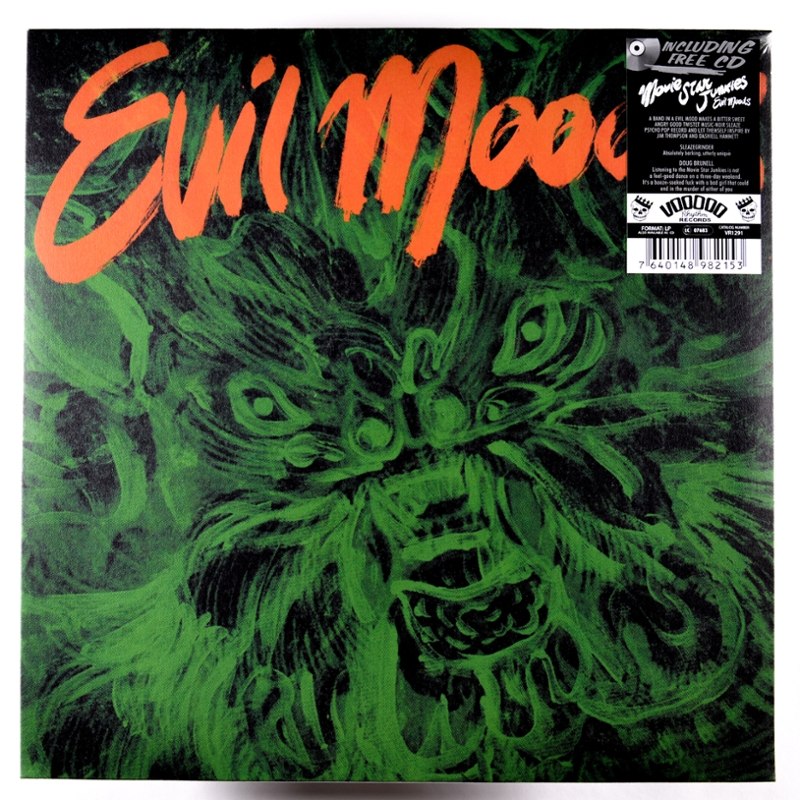 MOVIE STAR JUNKIES - Evil moods LP+CD