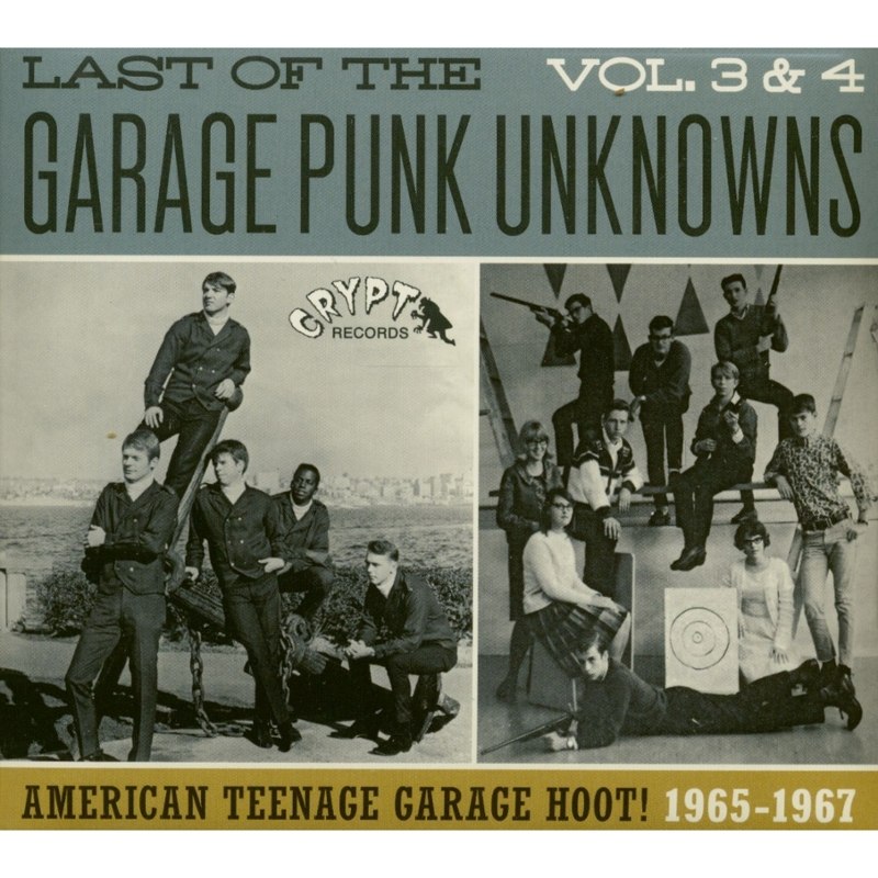 V/A - The last of the garage punk unknowns Vol. 3 & 4 CD