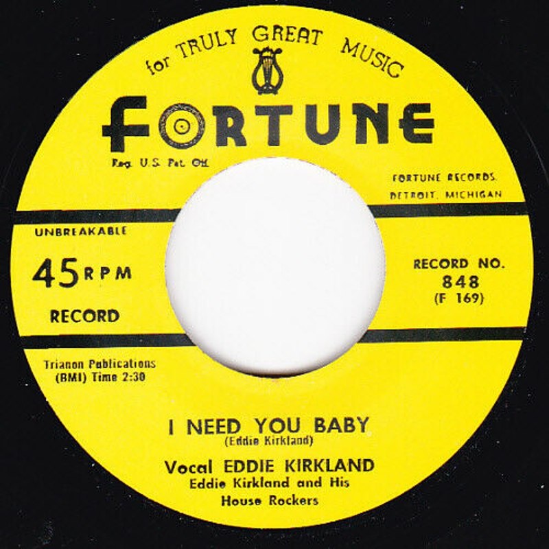 EDDIE KIRKLAND - I need you baby 7