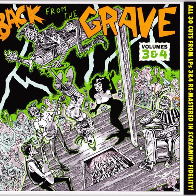 V/A - Back from the grave 3 & 4 CD