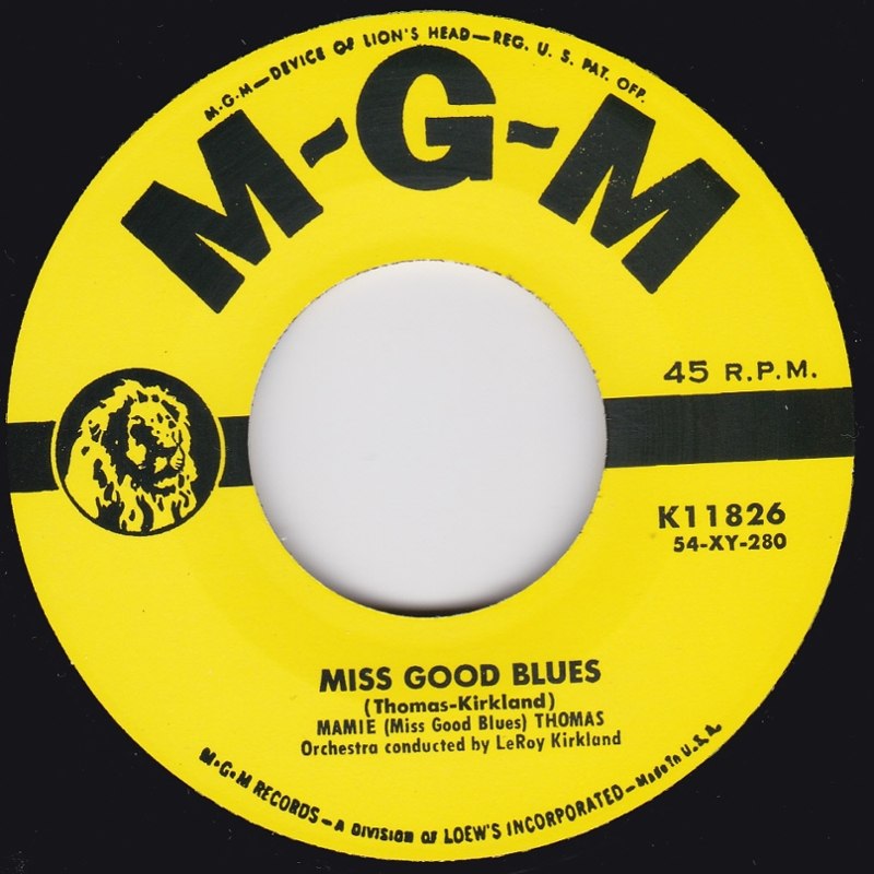 MAMIE THOMAS - Miss good blues 7