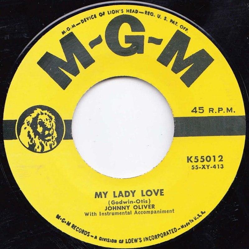 JOHNNY OLIVER - My lady love 7