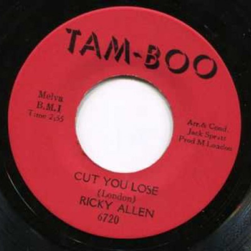 RICKY ALLEN - Cut you loose 7