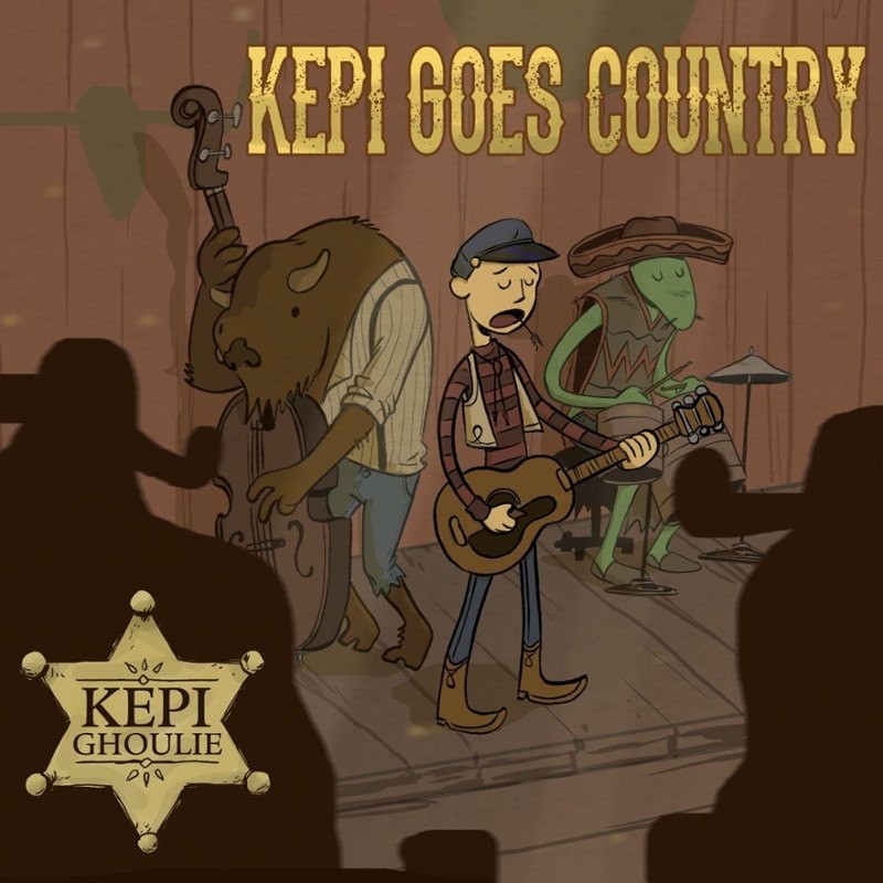 KEPI GHOULIE - Kepi goes country LP