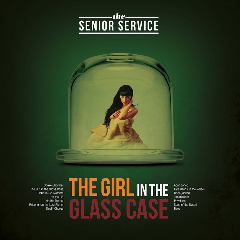 SENIOR SERVICE - The girl in the glass case LP
