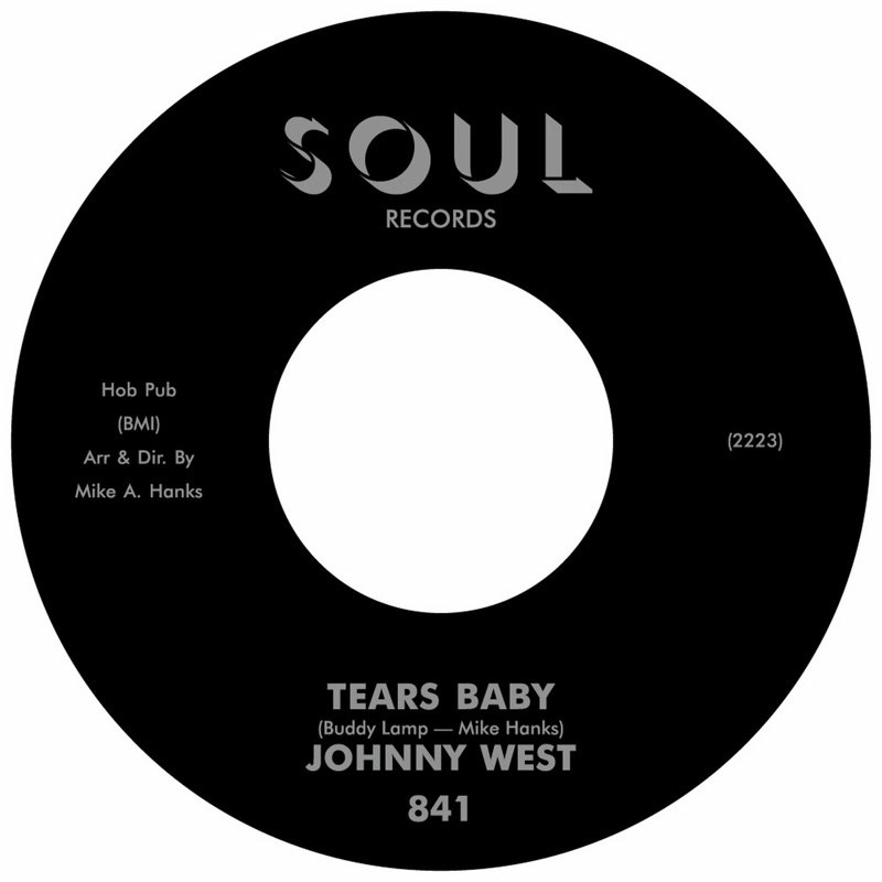 JOHNNY WEST - It ain´t love/tears baby 7