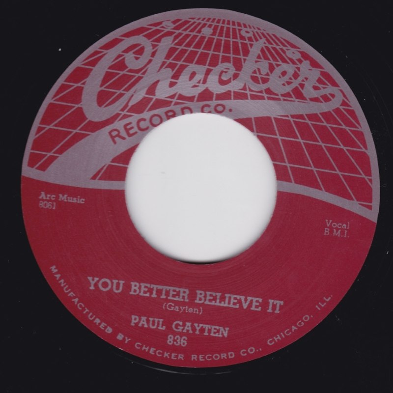 PAUL GAYTEN - You better believe it 7