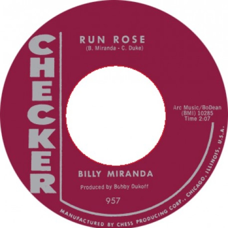 BILLY MIRANDA - Run rose 7