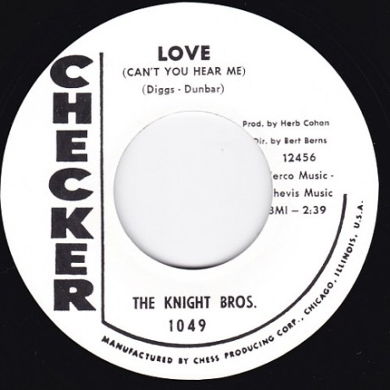 KNIGHT BROS. / LITTLE MACK - Love/I need love 7