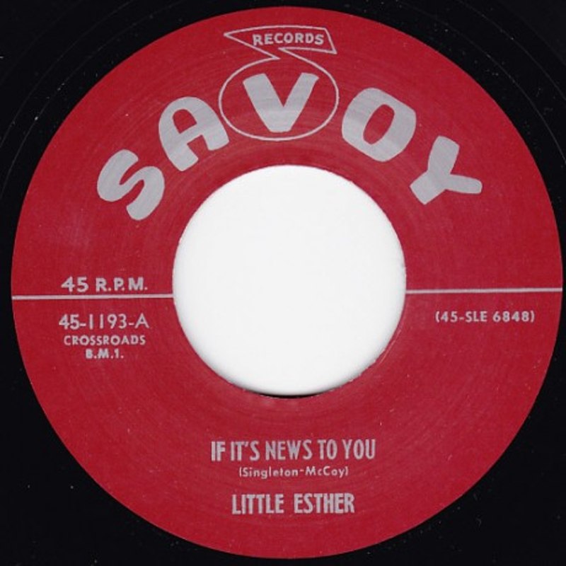 LITTLE ESTHER - If it´s news to you 7