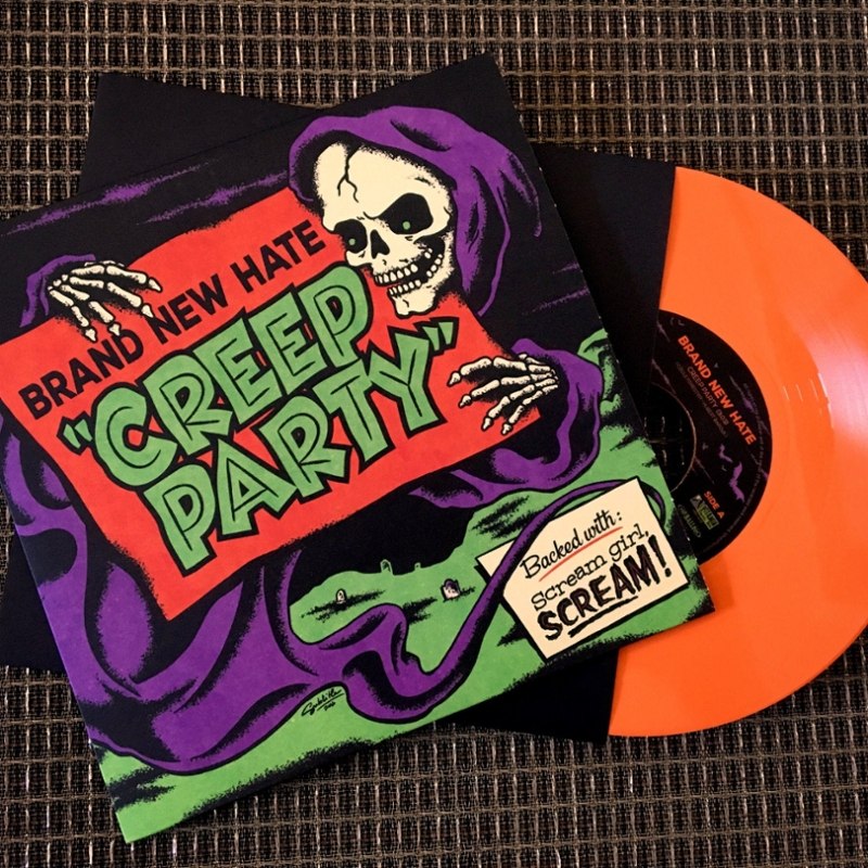 BRAND NEW HATE - Creep party/scream girl, scream! 7