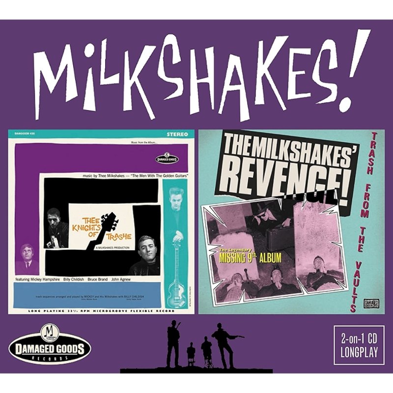 MILKSHAKES - Thee knights of trashe/revenge CD