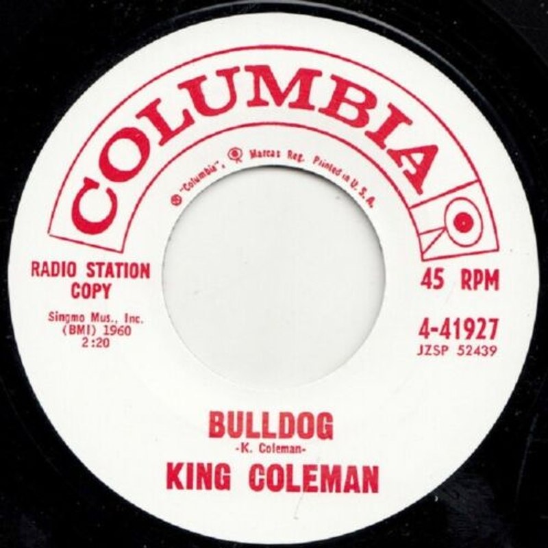 KING COLEMAN - Bulldog/Black bottom blues 7