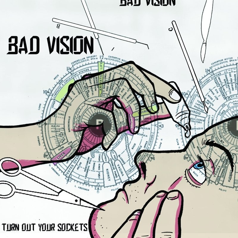 BAD VISION - Turn out your sockets LP