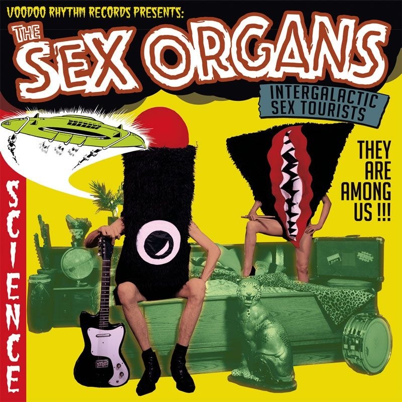 SEX ORGANS - Intergalactic sex tourists CD