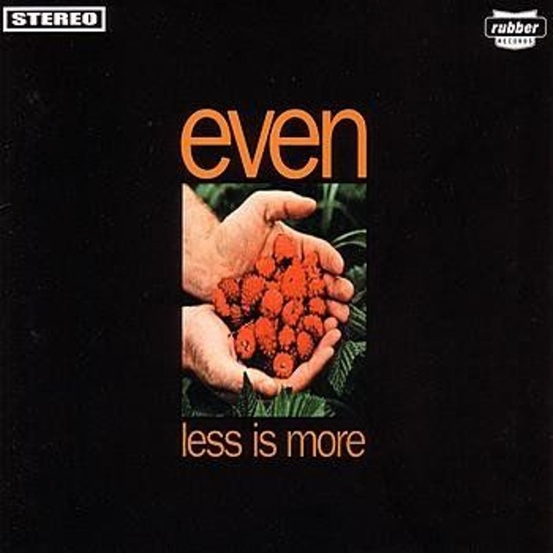 EVEN - Less is more LP