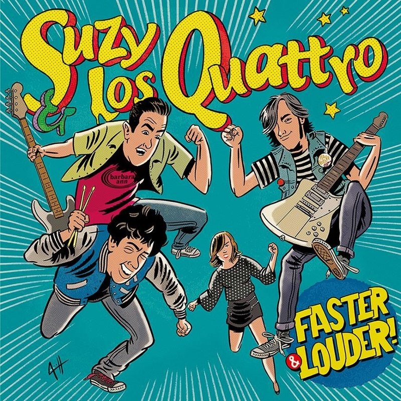 SUZY AND LOS QUATTRO - Faster & louder! LP