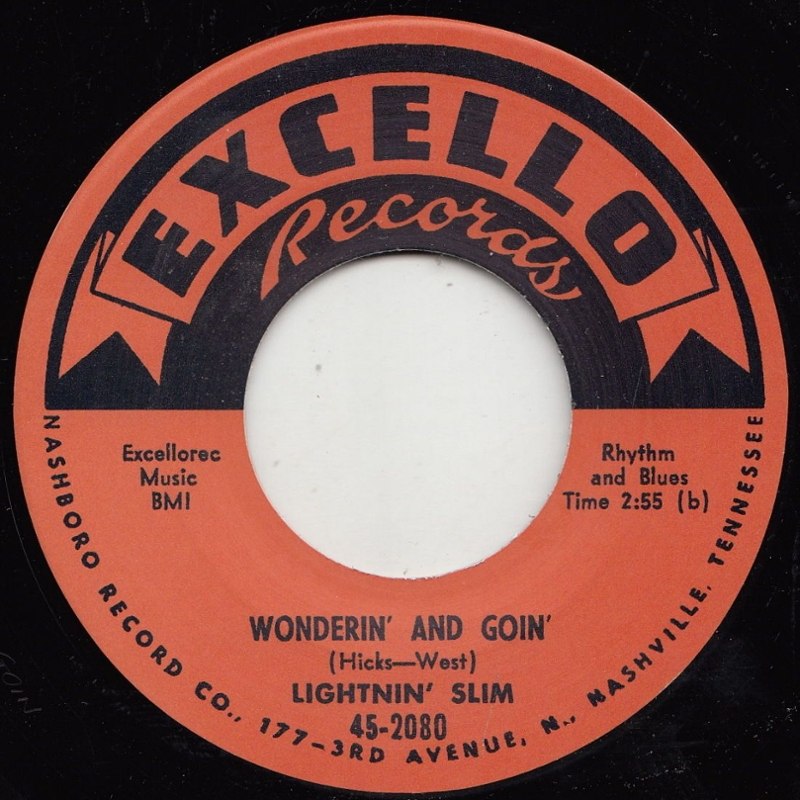 LIGHTNING SLIM - Wonderin and goin 7