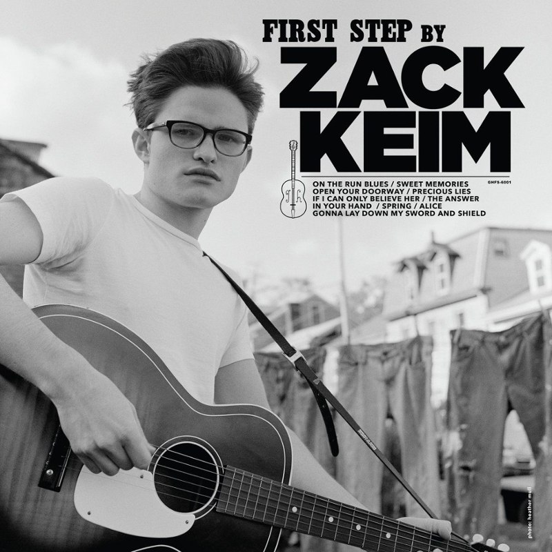 ZACK KEIM - First step (black vinyl) LP