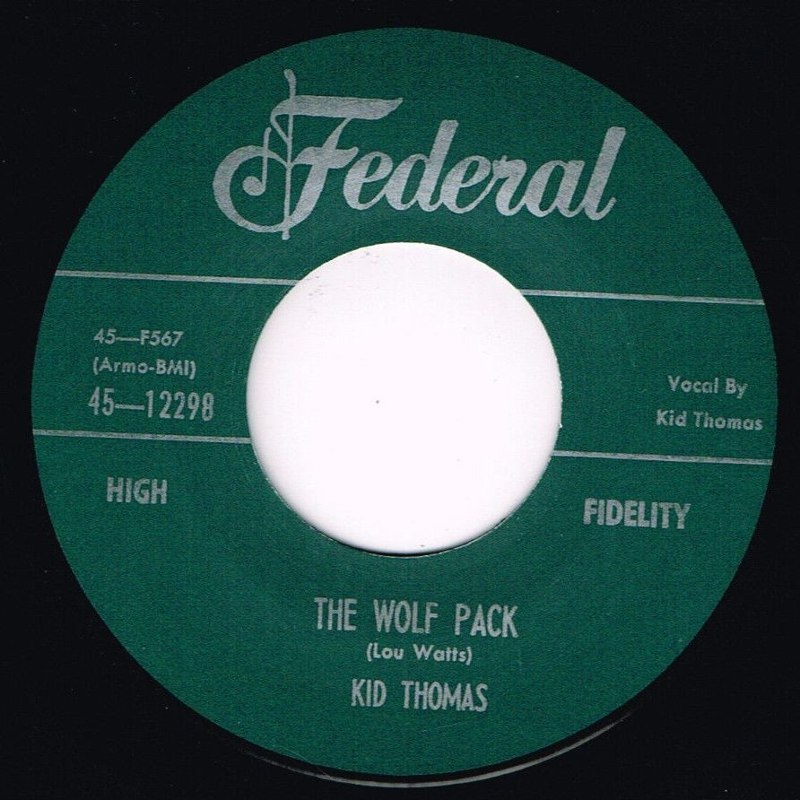 KID THOMAS - Wolf pack 7