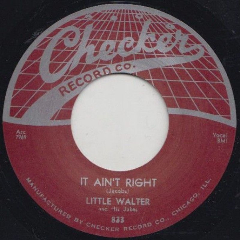 LITTLE WALTER - It ain´t right/who 7