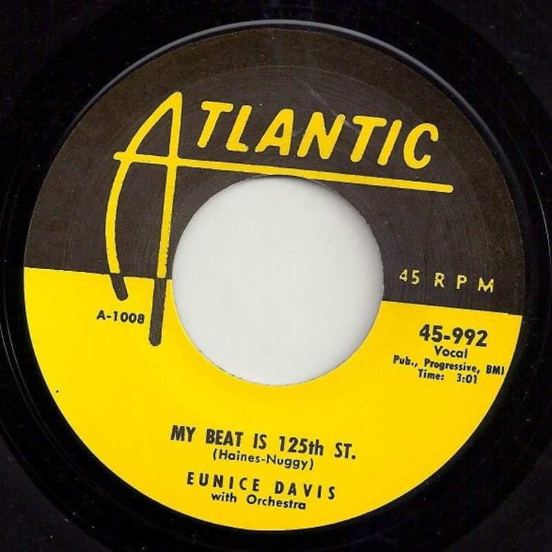 EUNICE DAVIS - My beat is 125th street 7