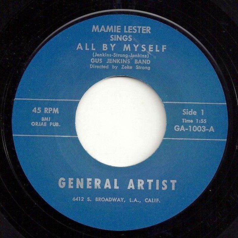MAMIE LESTER - All by myself 7