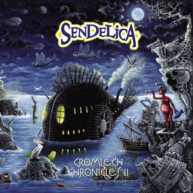 SENDELICA - Cromlech chronicles II (blue/black) LP