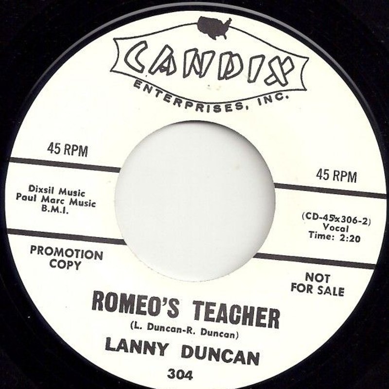 LANNY DUNCAN / SONNY WILSON - Romeo´s teacher 7