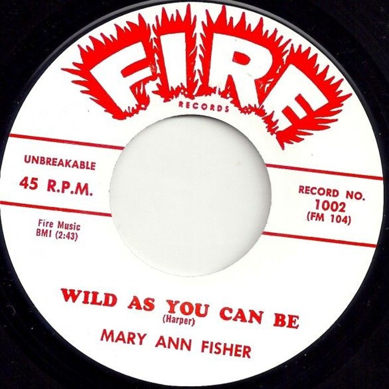 MARY ANN FISHER - Wild as you can be/put on my shoes 7