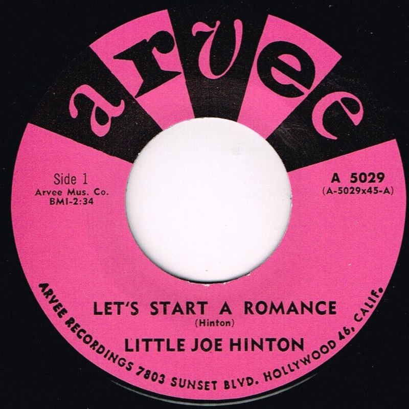 LITTLE JOE HINTON - Let´s start a romance 7