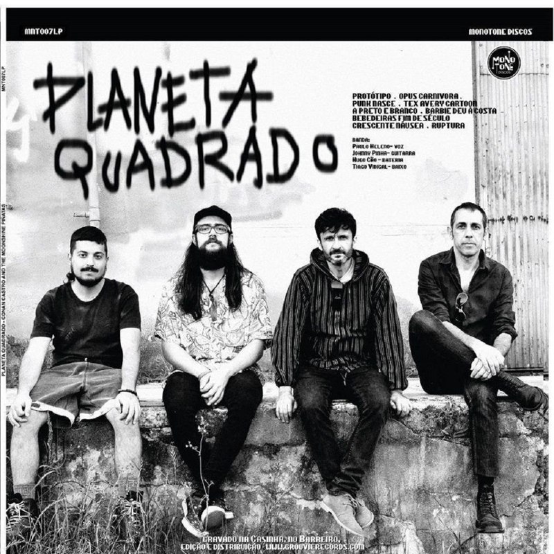 PLANETA QUADRADO / CONAN CASTRO & MOONSHINE PINATAS - LP