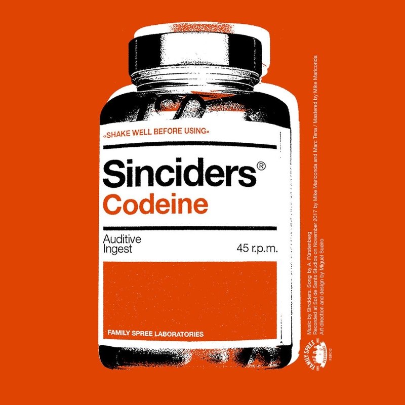 SINCIDERS - Codeine b/w powdered shit 7