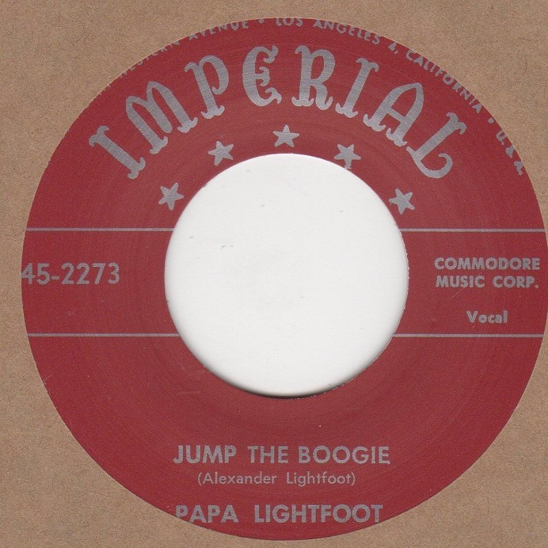 PAPA LIGHTFOOT - Jump the boogie 7