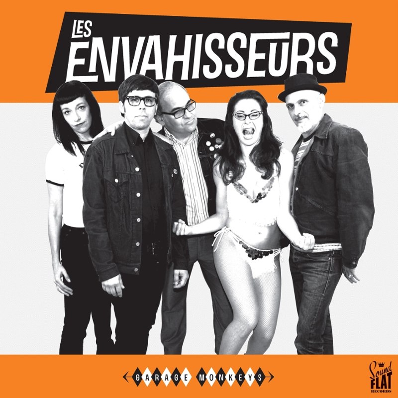 LES ENVAHISSEURS - Garage monkeys LP