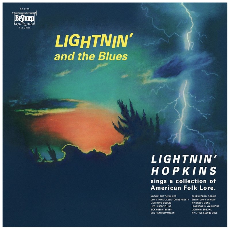 LIGHTNIN HOPKINS - Lightnin and the blues LP
