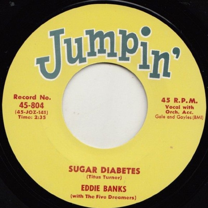 EDDIE BANKS / ERNIE FIELDS - Sugar diabetes/teen flip 7