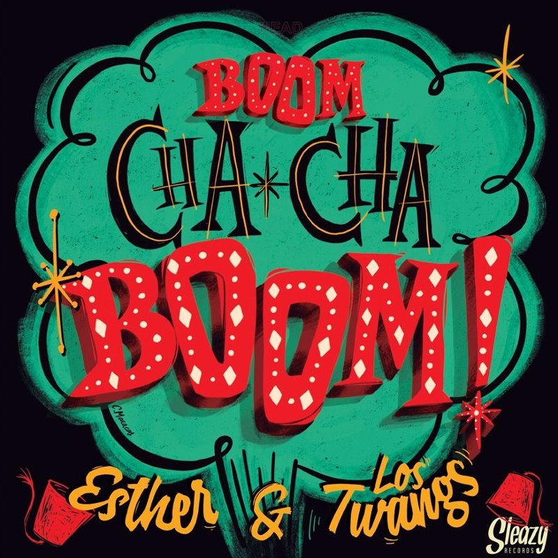 ESTHER & LOS TWANGS - Boom cha cha LP