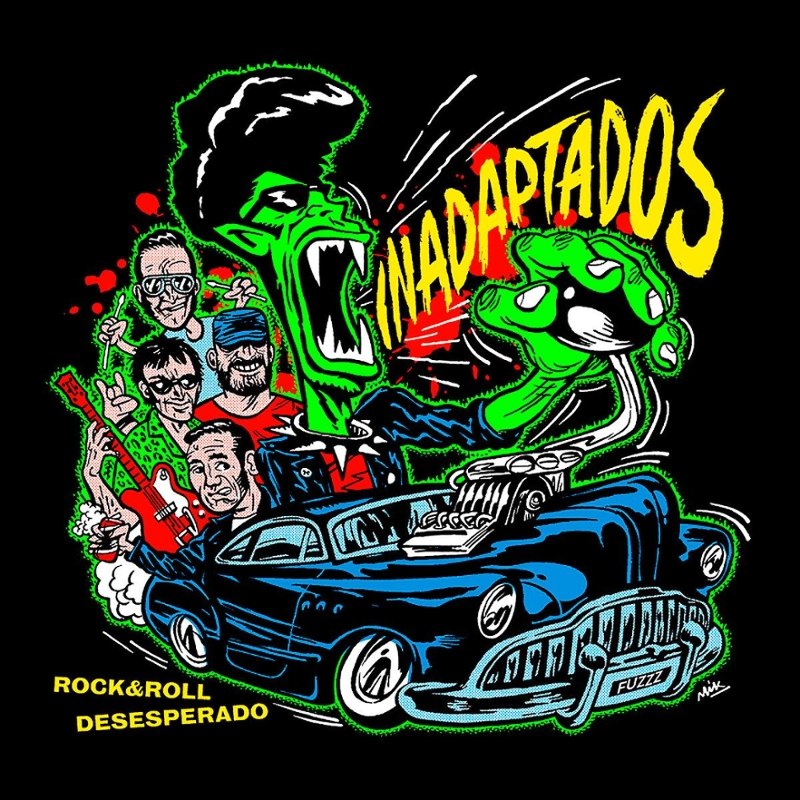 INADAPTADOS - Rock and roll desperado LP