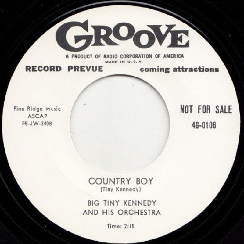 TINY KENNEDY - Country boy/I need a good woman 7