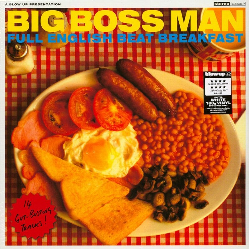 BIG BOSS MAN - Full english beat breakfast (white vinyl) LP