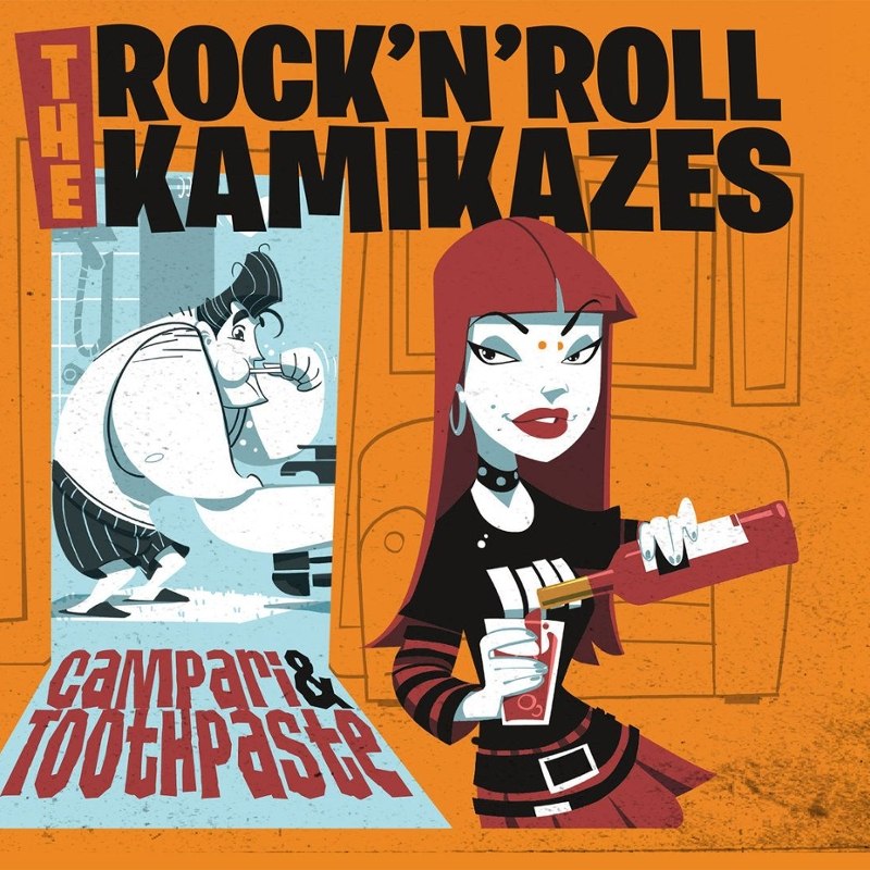 ROCK´N´ROLL KAMIKAZES - Campari & toothpaste LP