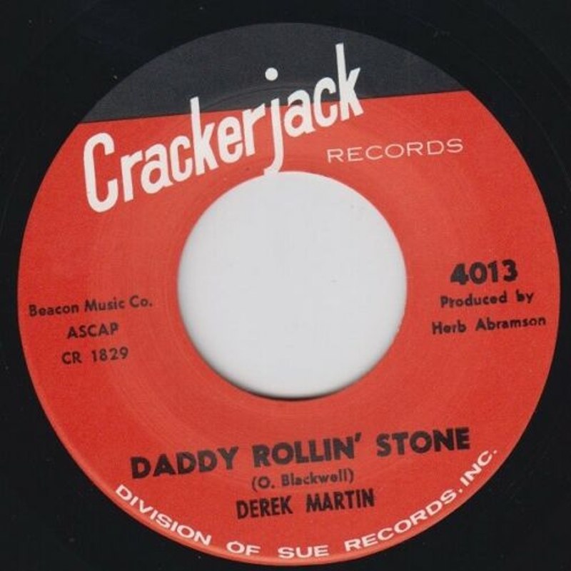 DEREK MARTIN - Daddy rollin stone 7