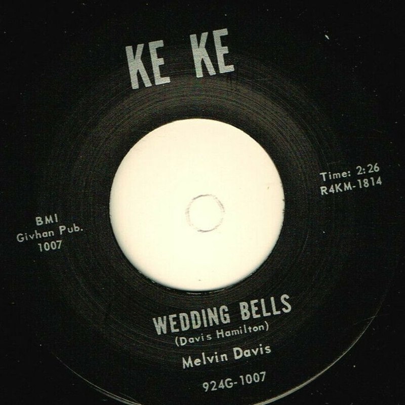 MELVIN DAVIS - Wedding bells/it´s no news 7