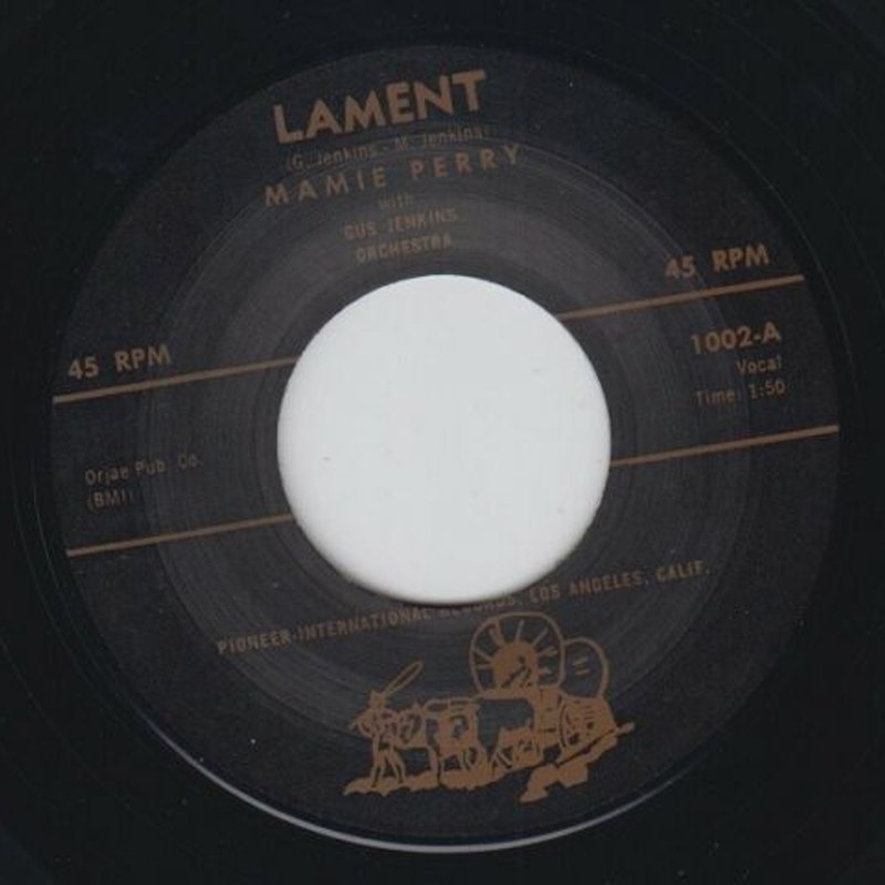 MAMIE PERRY - Lament/love lost 7
