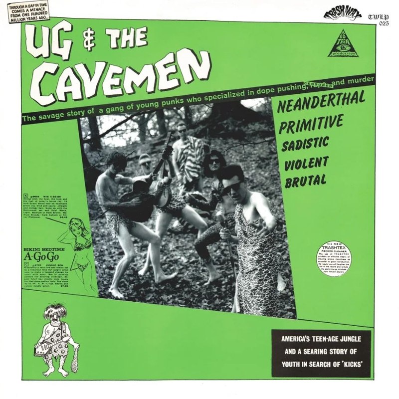 UG & THE CAVEMEN - Same (pink) LP+DVD