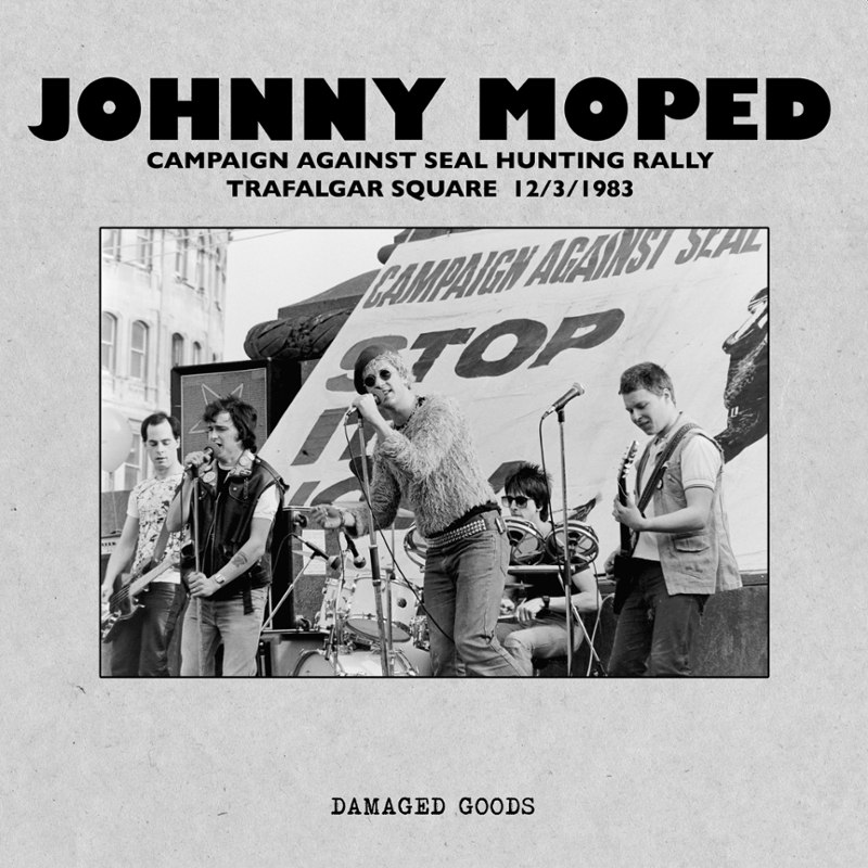 JOHNNY MOPED - Live in trafalgar square 1983 LP