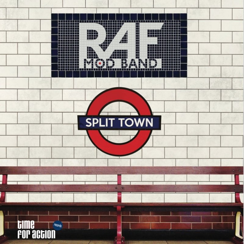 RAF - Split town (black) LP